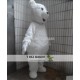 White Polar Bear Mascot Costume Adult Bear Costume