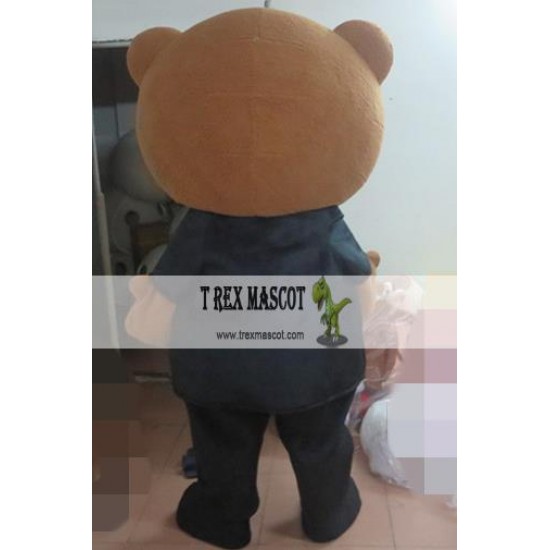Adult Wedding Bear Mascot Costume Adult Wedding Bear Mascot Costume