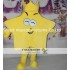 Yellow Star Shape Costume Adult Star Mascot Costume