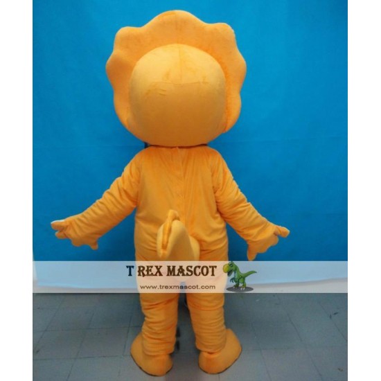 Orange Colour Dinosaur Mascot Costume Adult Dino Mascot Costume Orange Colour Dinosaur Mascot Costume Adult Dino Mascot Costume