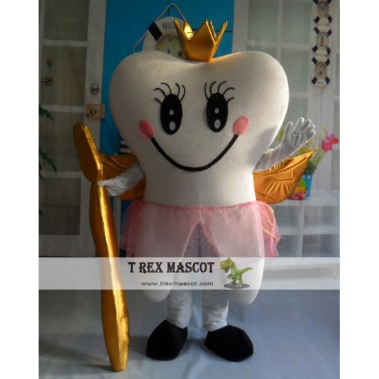 Angel Of Tooth Mascot Costume For Adult