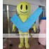 Symbol Man Mascot Costume Adult Symbol Man Costume