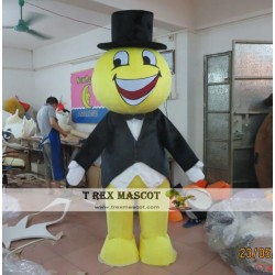 Laughing Boy Mascot Costume Adult Happy Face Mascot Costumes Big Smile Mascot Costume
