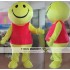 Adult Happy Face Mascot Costumes Big Smile Mascot Costume