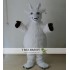 Adult Furry White Sheep Goat Mascot Costume