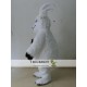 Adult Furry White Sheep Goat Mascot Costume
