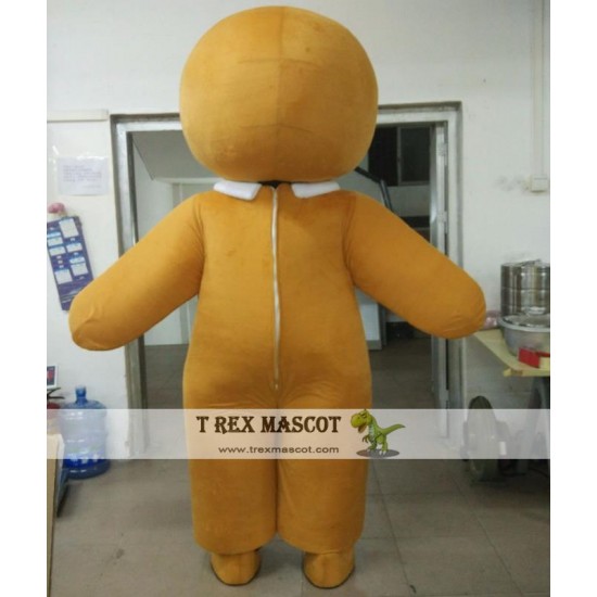Christmas Costume Adult Gingerbread Man Mascot Christmas Costume Adult Gingerbread Man Mascot