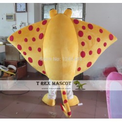 Super Soft Plush Sea Animal Adult Sea Ray Fish Mascot Costume