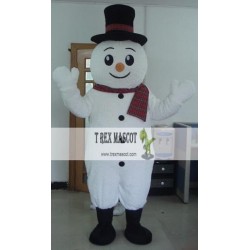 Snowman Mascot Costume For Adult For Fun