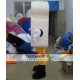 Adult Bread Mascot Costume With Blueberry Jam