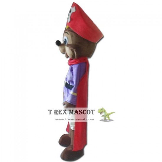Adult Squirrel Mascot Costume With Pirate Cloth Adult Squirrel Mascot Costume With Pirate Cloth