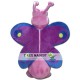 Adult Pink Butterfly Mascot Costume Adult Pink Butterfly Mascot Costume