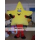 Adult Yellow Star Mascot Costume Adult Yellow Star Mascot Costume