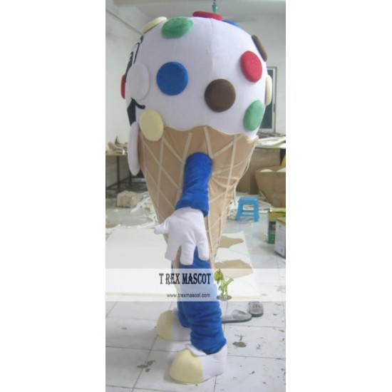 Adult Ice Cream Mascot Costume