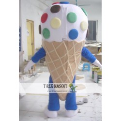 Adult Ice Cream Mascot Costume