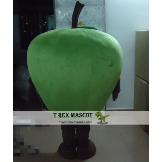 Big Green Apple Mascot Costume For Adult Big Green Apple Mascot Costume For Adult