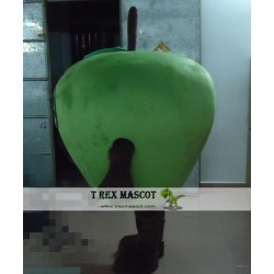 Big Green Apple Mascot Costume For Adult