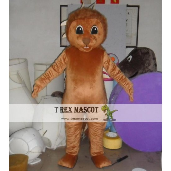 Adult Plush Hedgehog Mascot Costume Adult Plush Hedgehog Mascot Costume