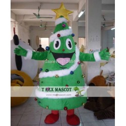 Adult Christmas Tree Mascot Costume