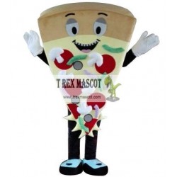 Adult Pizza Mascot Costume