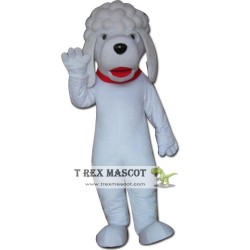 Adult Poodle Mascot Costume