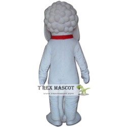 Adult Poodle Mascot Costume