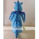 Adult Blue Dinosaur Mascot Costume With Wings And Long Tail Adult Blue Dinosaur Mascot Costume With Wings And Long Tail