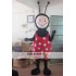 Adult Black Ant Mascot Costume In Red/Green