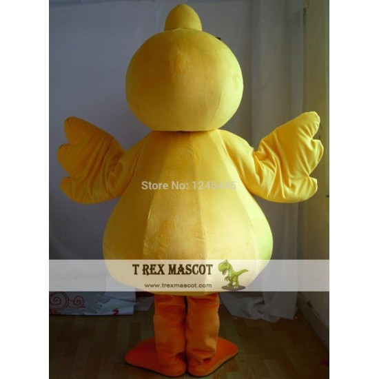 Adult Yellow Duck Mascot Costume With Diving Glasses Adult Yellow Duck Mascot Costume With Diving Glasses