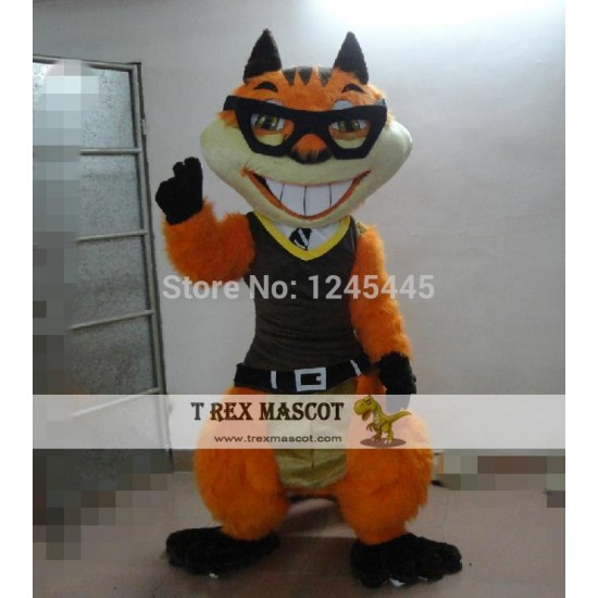 Funny Costume Madagascar Squirrel Mascot Costume Funny Costume Madagascar Squirrel Mascot Costume