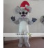 Adult Happy Koala Mascot Costume With A Red Hat