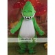 Adult Mascot Costume Green Dinosaur Costume