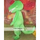 Adult Mascot Costume Green Dinosaur Costume