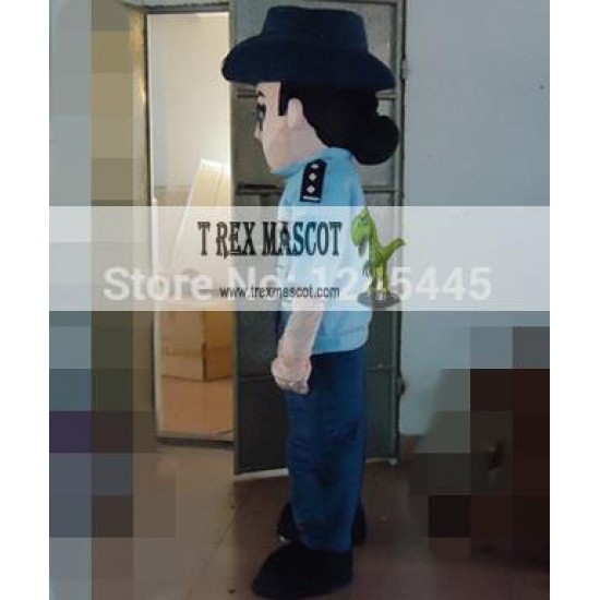 Adult Policewoman Mascot Costume Adult Policewoman Mascot Costume