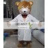 Adult Doctor Bear Mascot Costume