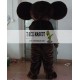 Adult Dark Brown Koala Bear Mascot Costume Adult Dark Brown Koala Bear Mascot Costume