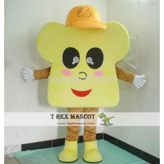 Adult Bread Mascot Costume