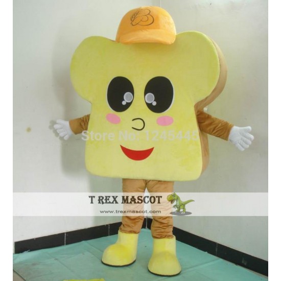 Adult Bread Mascot Costume