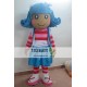 Curly Hair Girl Mascot Costume For Adults Curly Hair Girl Mascot Costume For Adults