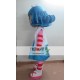 Curly Hair Girl Mascot Costume For Adults Curly Hair Girl Mascot Costume For Adults