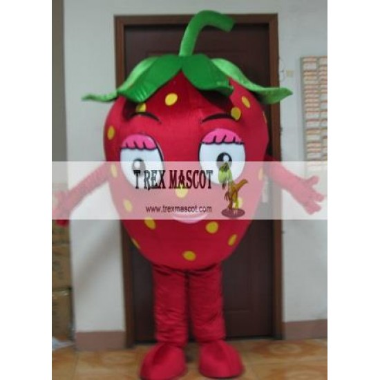Adult Strawberry Mascot Costume Fruit Mascot Costume Adult Strawberry Mascot Costume Fruit Mascot Costume