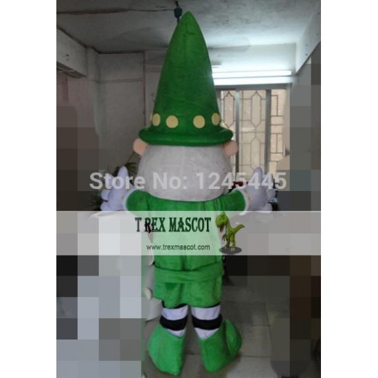 Adult Christmas Mascot Costume Green Santa Claus Costume Adult Christmas Mascot Costume Green Santa Claus Costume