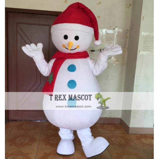 Christmas Mascot Adult Snowman Mascot Costume Christmas Mascot Adult Snowman Mascot Costume