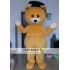 Bear In The Trencher Cap Mascot Costume Adult Bear Mascot Costume