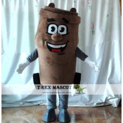 Trash Can Costume Adult Garbage Can Mascot Costume