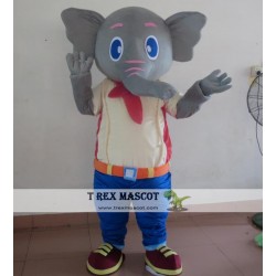 Male Elephant Mascot Costume Adult Elephant Costume