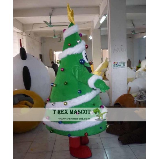 Christmas Tree Costume Adult Christmas Mascot Costume Christmas Tree Costume Adult Christmas Mascot Costume
