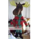 Christmas Moose Mascot Costume Adult Christmas Moose Costume Christmas Moose Mascot Costume Adult Christmas Moose Costume