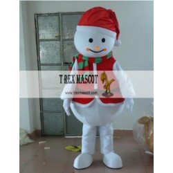 Santa Snowman Mascot Costume For Adults For Christmas