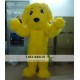 Yellow Dog Mascot Costume